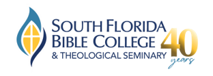South Florida Bible College & Theological Seminary Logo